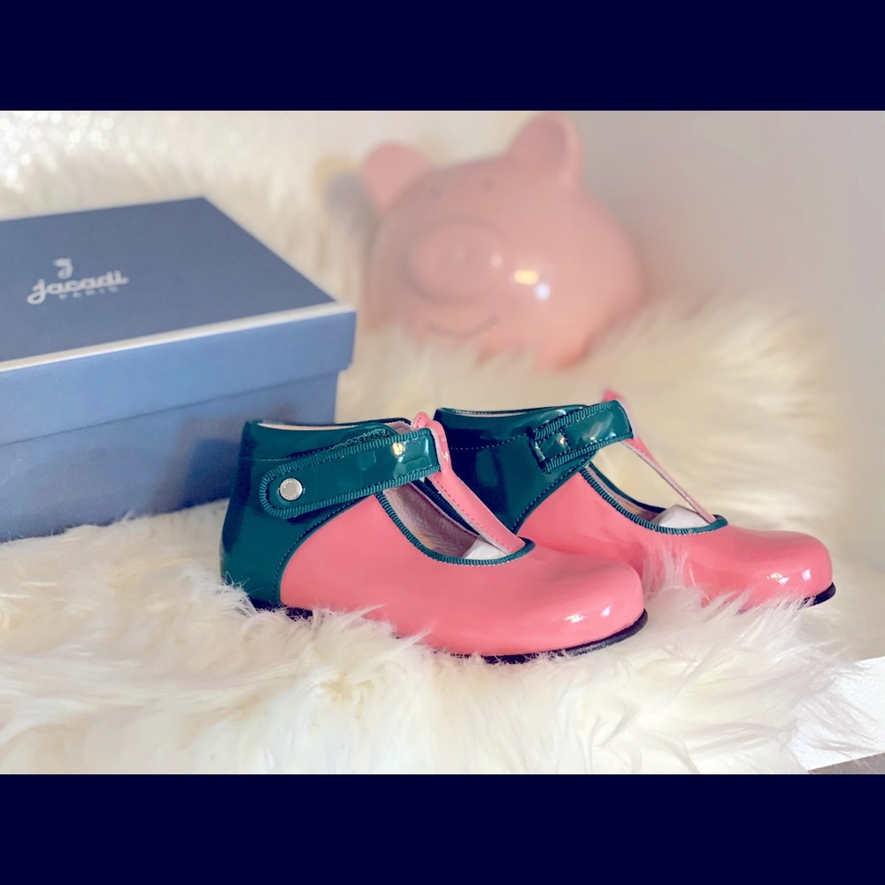 Jacadi Paris pink toddler shoes